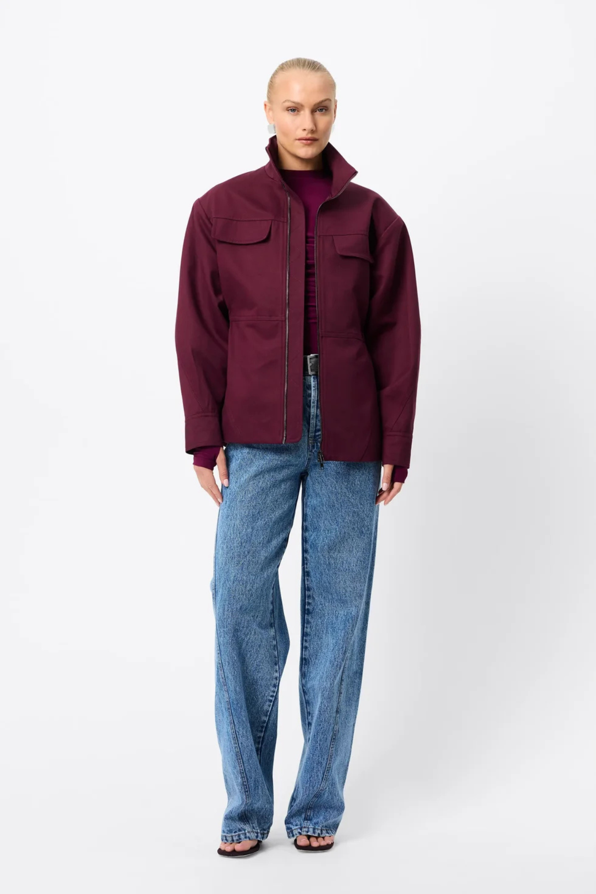 HAMILTON ANORAK BURGUNDY