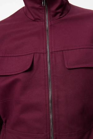 HAMILTON ANORAK BURGUNDY