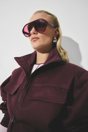 HAMILTON ANORAK BURGUNDY