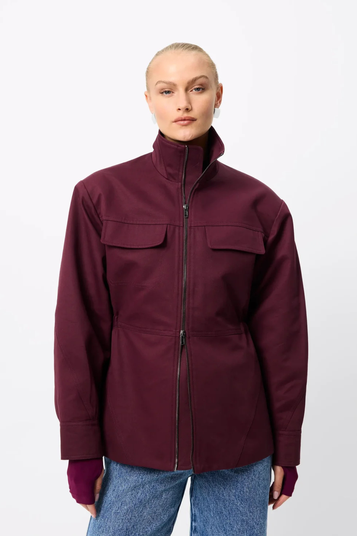HAMILTON ANORAK BURGUNDY