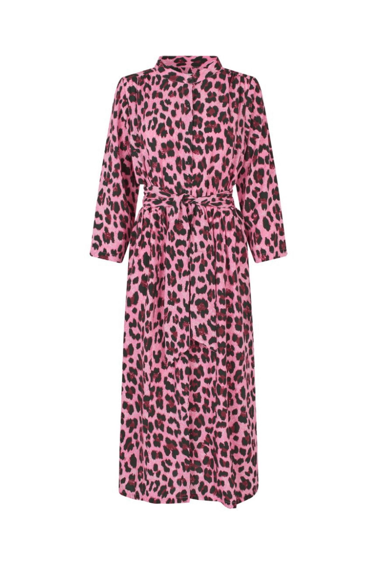HARPER MAXI DRESS NEON PINK
