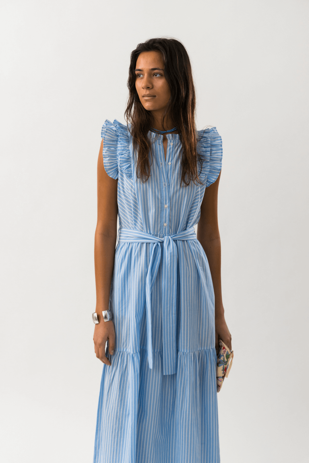 HARRIET MAXI DRESS STRIPE