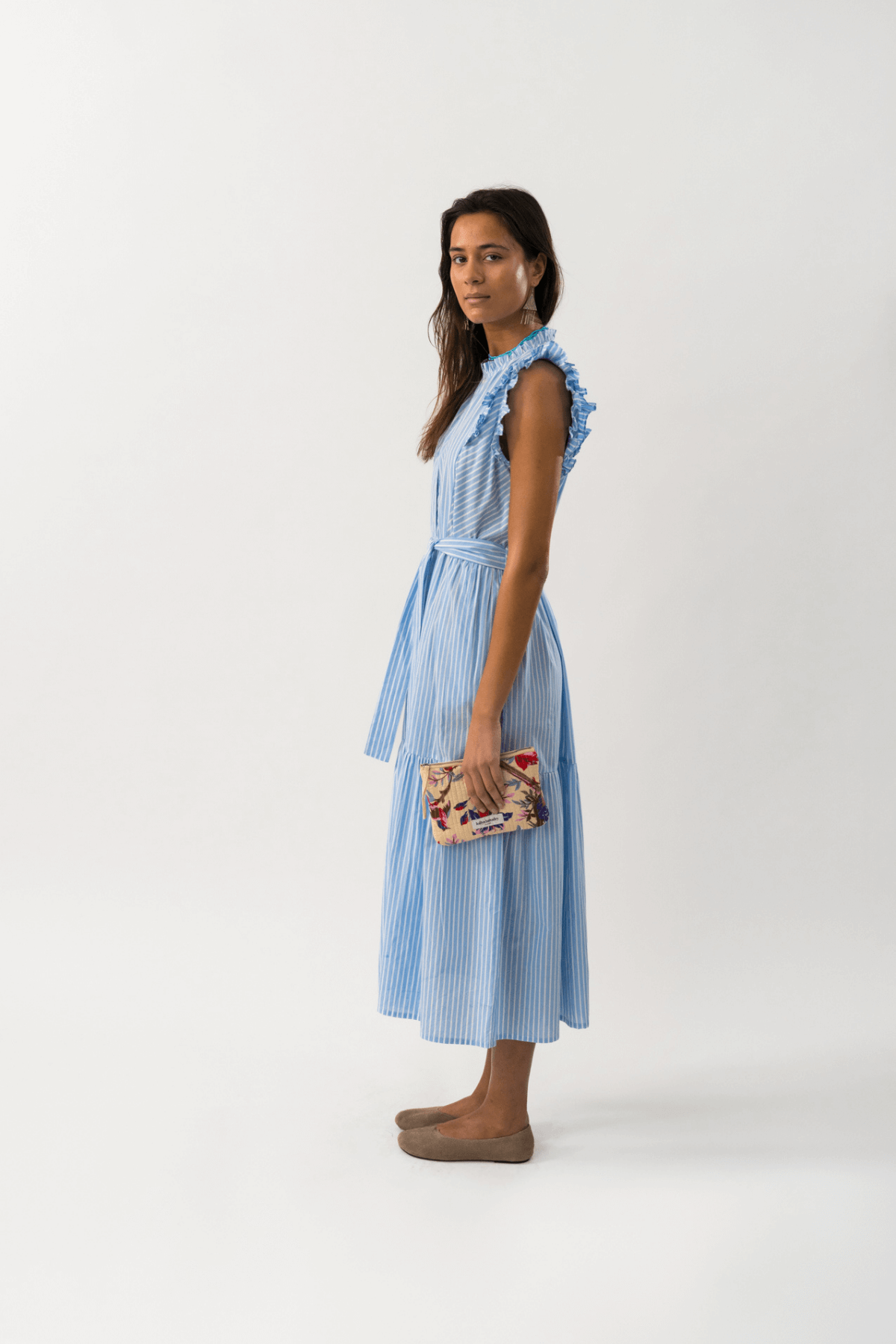 HARRIET MAXI DRESS STRIPE
