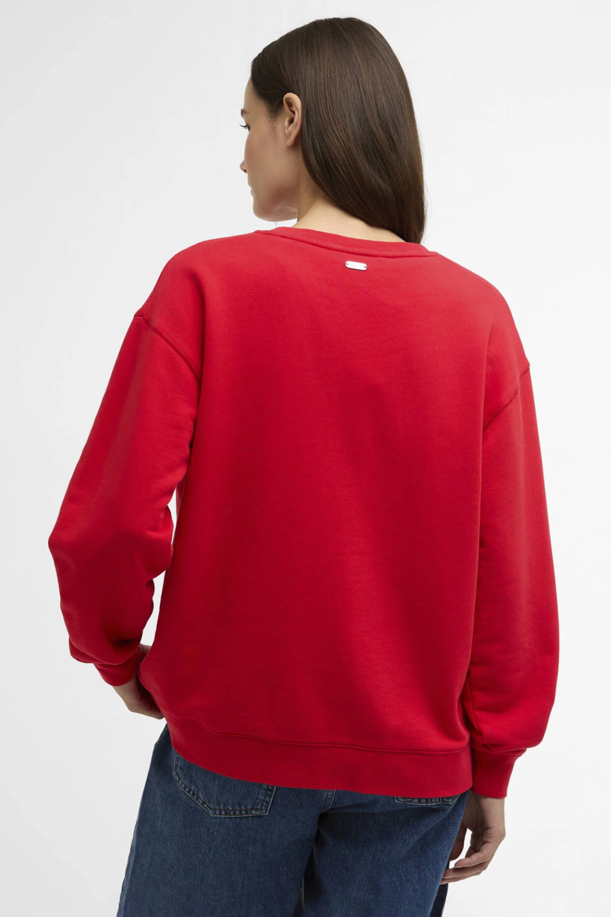 HARTLAND CREW SWEATSHIRT POPPY RED