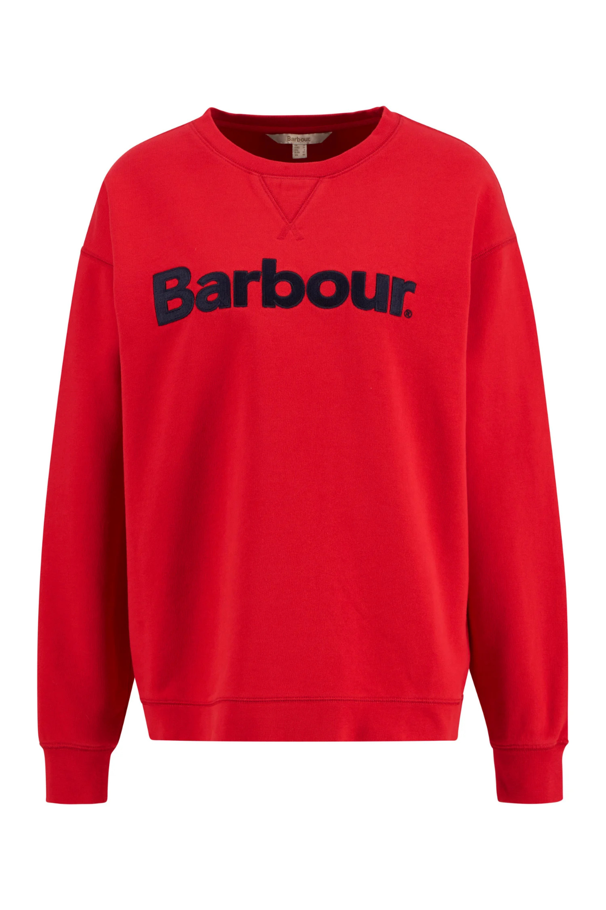 HARTLAND CREW SWEATSHIRT POPPY RED