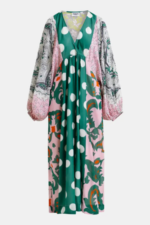 HARYLAND MAXI DRESS OFF WHITE