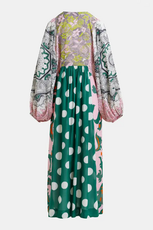 HARYLAND MAXI DRESS OFF WHITE