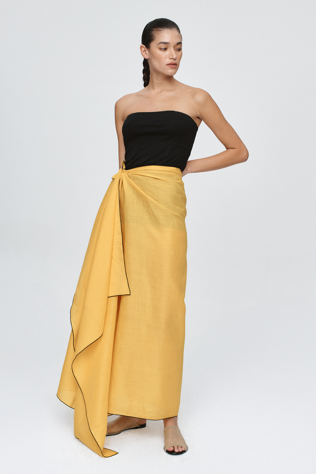 HATTIE SARONG MARIGOLD