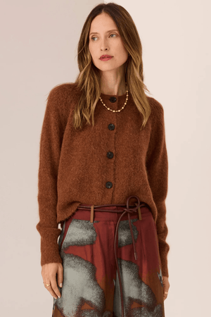 HAVILAND CARDIGAN TOFFEE