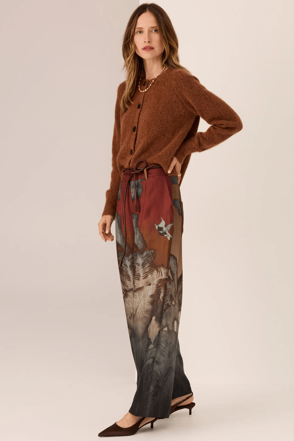 HAVILAND CARDIGAN TOFFEE