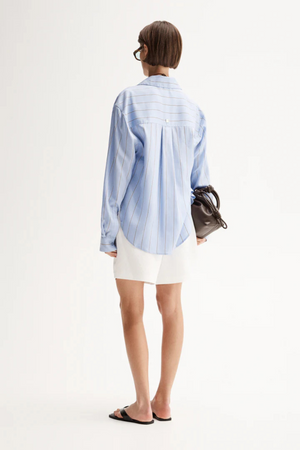 HENRY STRIPE SHIRT BLUE STRIPE