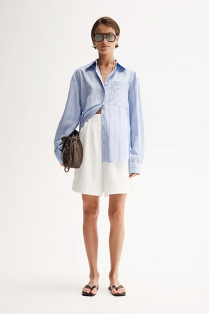 HENRY STRIPE SHIRT BLUE STRIPE