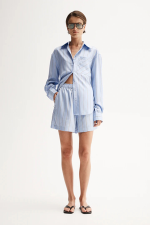 HENRY STRIPE SHIRT BLUE STRIPE