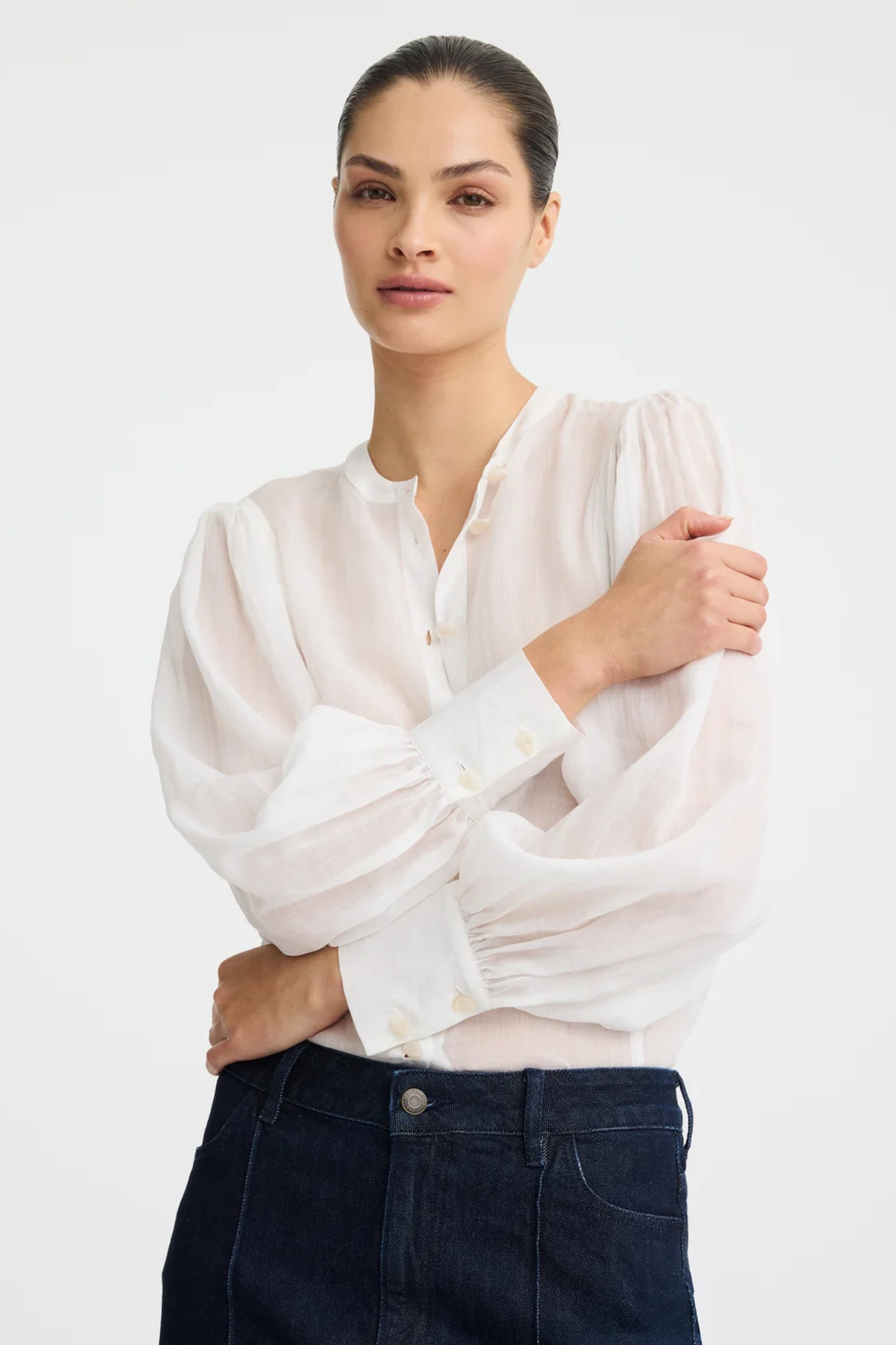 HEWITT BLOUSE WHITE