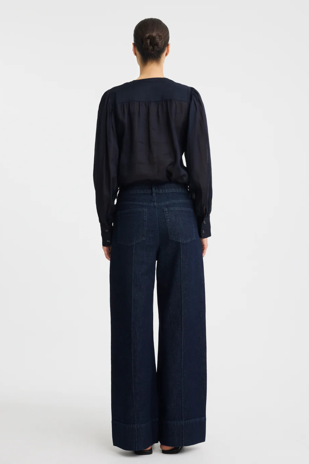 HEWITT BLOUSE INDIGO