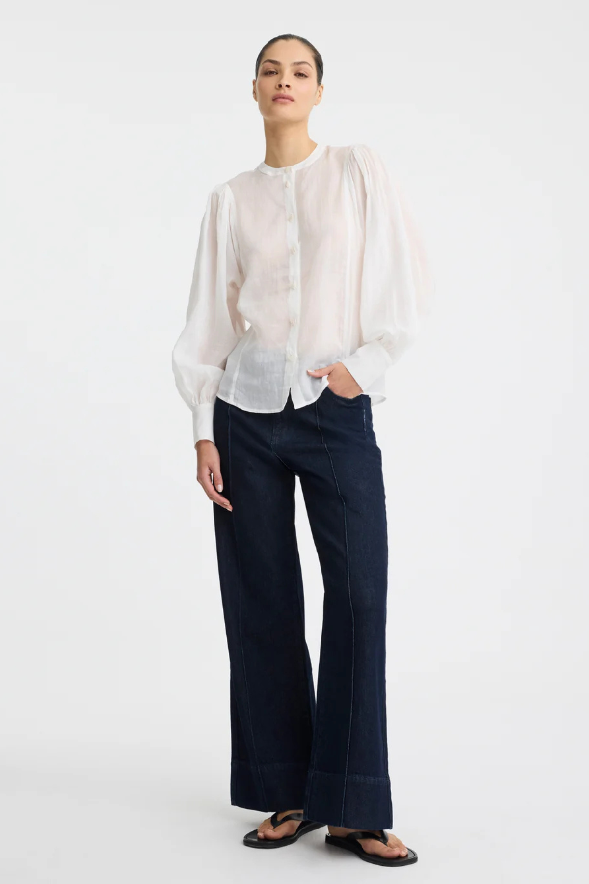 HEWITT BLOUSE WHITE