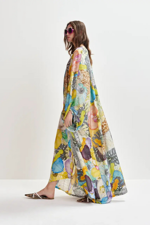 HIDRIL MAXI DRESS OFF WHITE