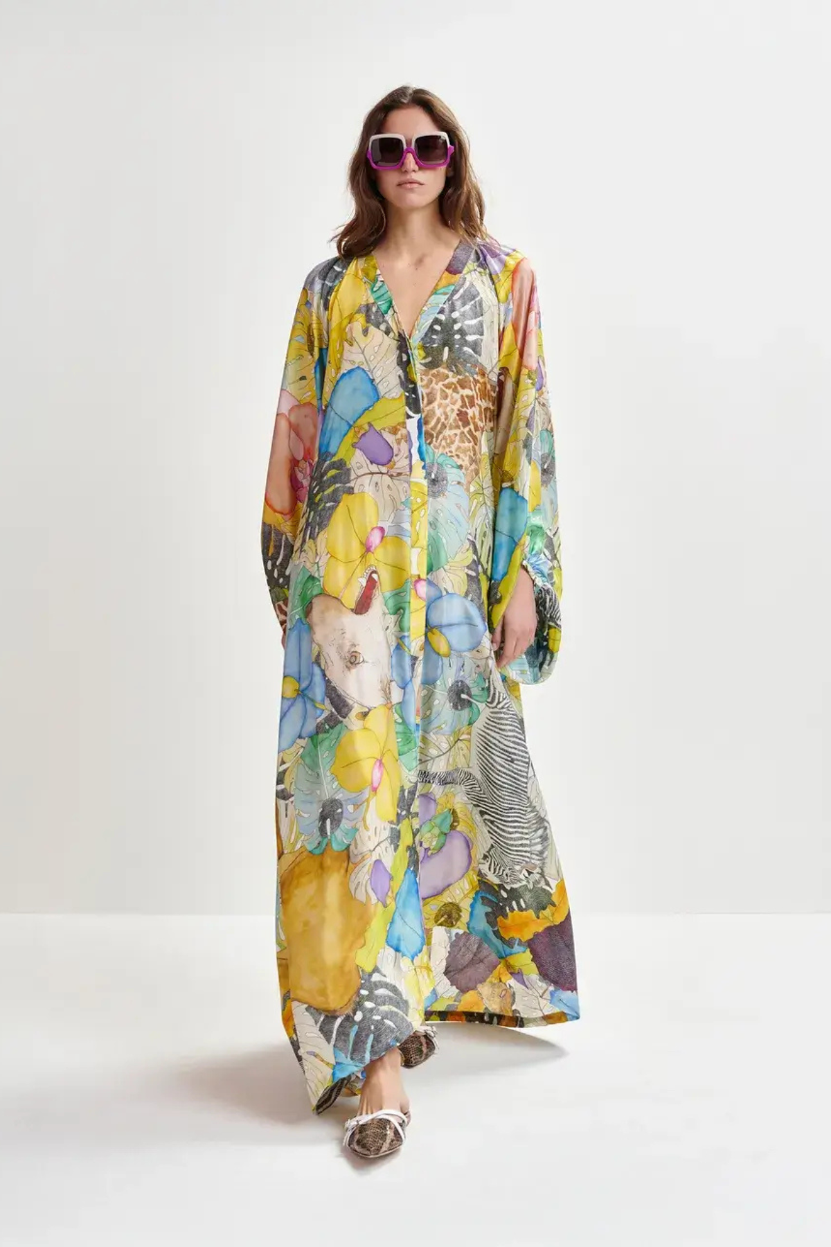 HIDRIL MAXI DRESS OFF WHITE