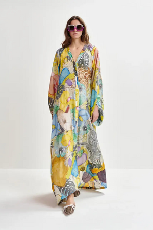 HIDRIL MAXI DRESS OFF WHITE