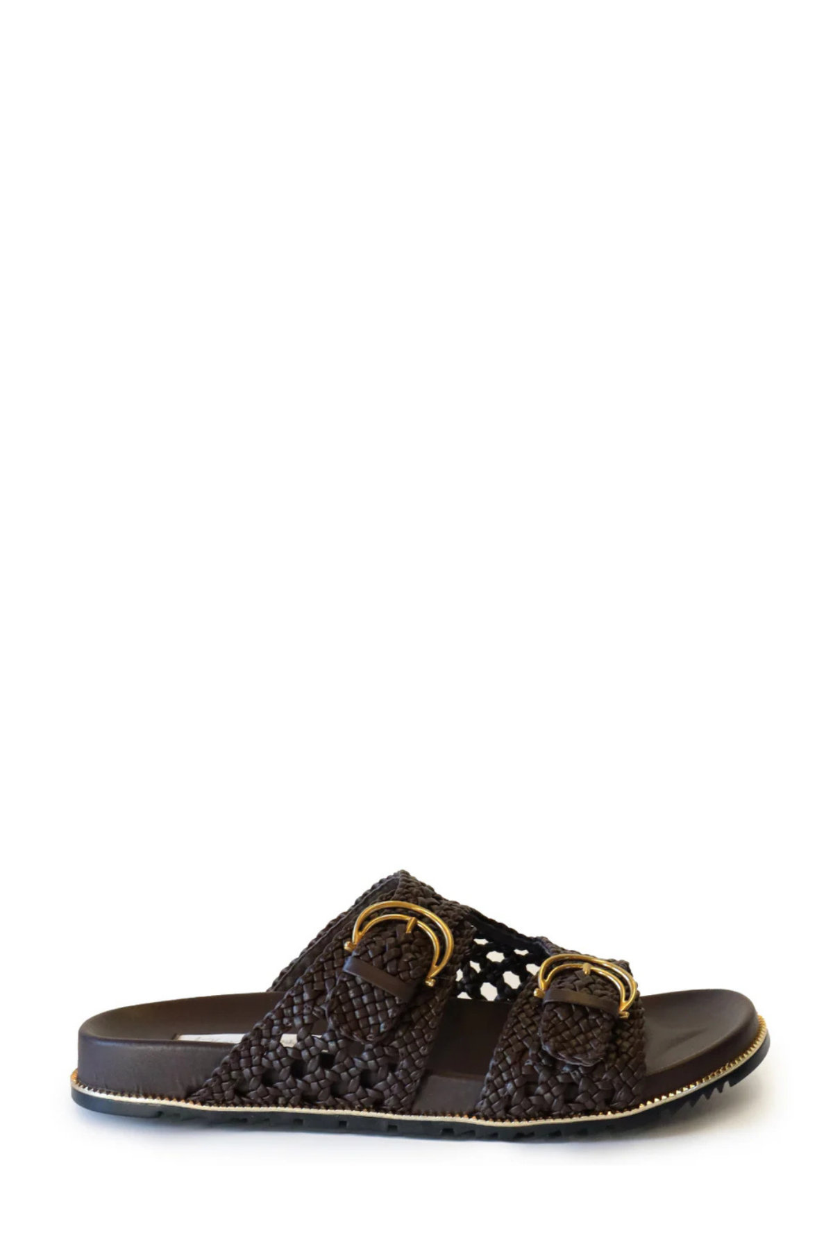 HOLLY SLIDE CHOCOLATE WOVEN