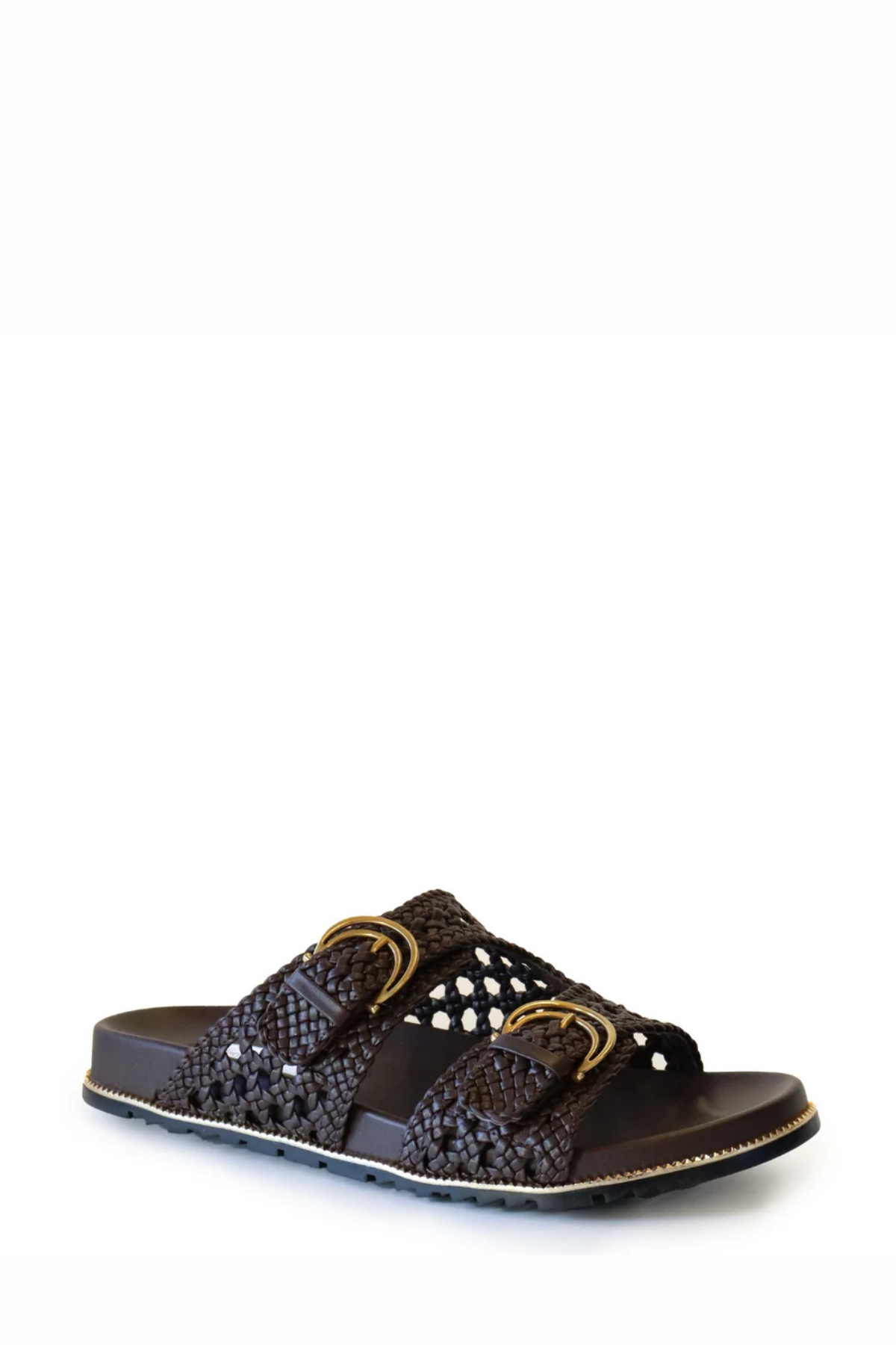 HOLLY SLIDE CHOCOLATE WOVEN