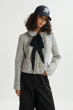 HOM FITTED JACKET NIMBUS CLOUD