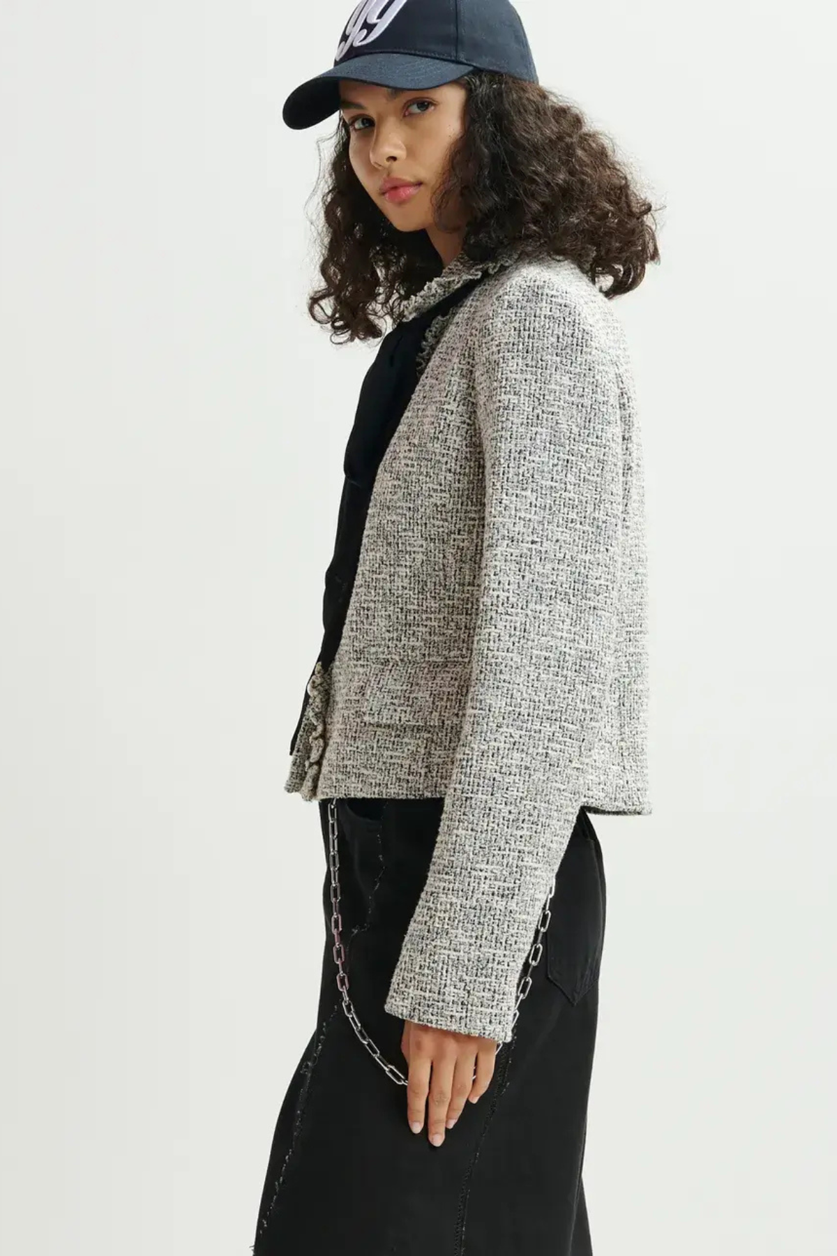 HOM FITTED JACKET NIMBUS CLOUD