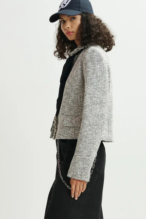 HOM FITTED JACKET NIMBUS CLOUD