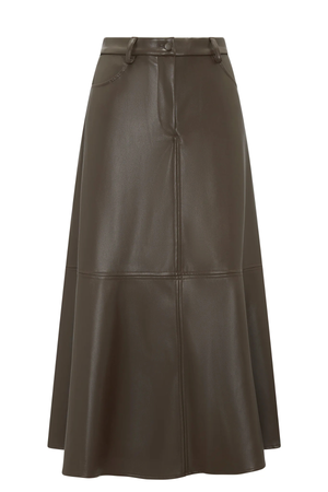 HUGO SKIRT CHOCOLATE