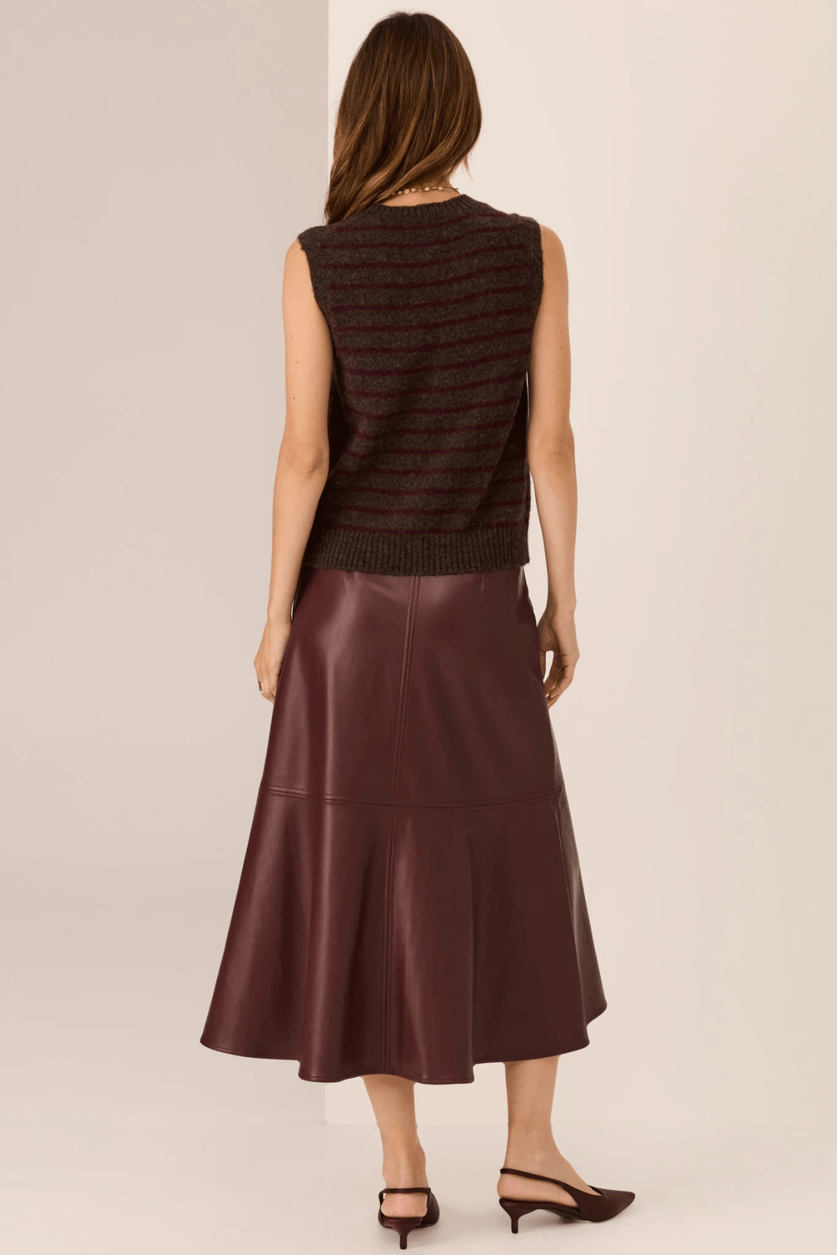 HUGO SKIRT MERLOT