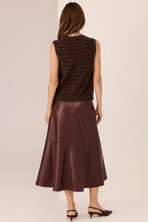 HUGO SKIRT MERLOT