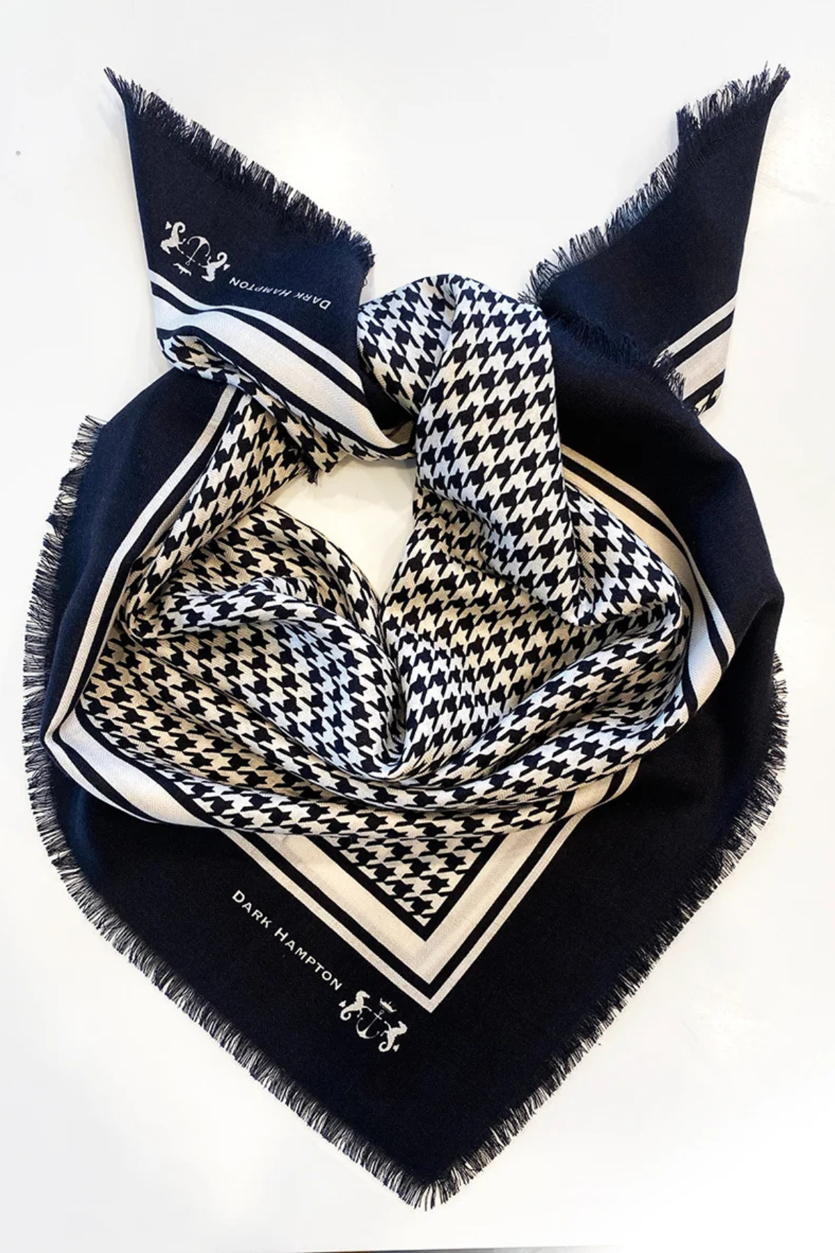 THE HUNTER PETITE WOOL SILK SCARF