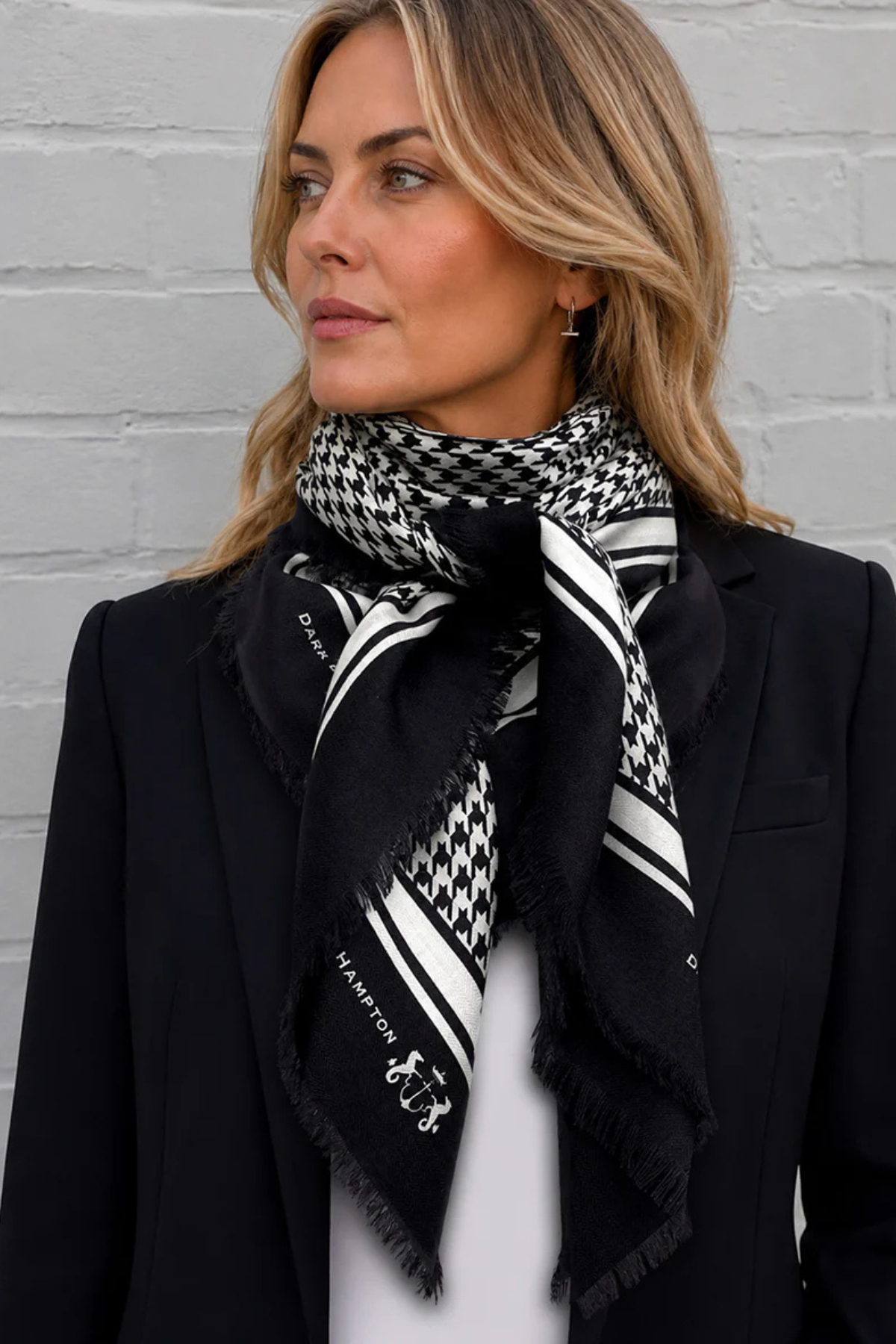 THE HUNTER WOOL SILK SCARF