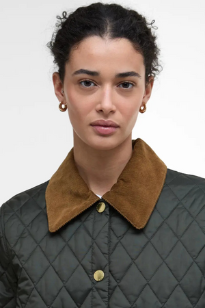 ICONS CROPPED LIDDESDALE QUILTED JACKET SAGE/ANCIENT