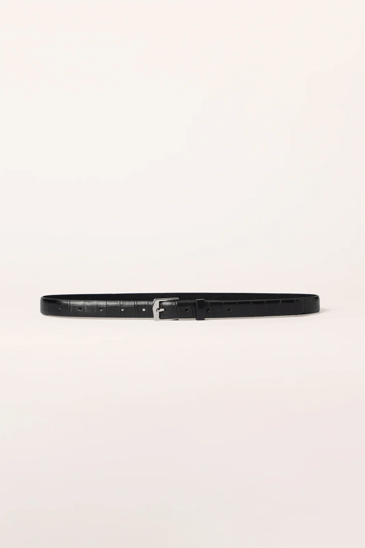 IDA BELT 2.0CM BLACK CROC