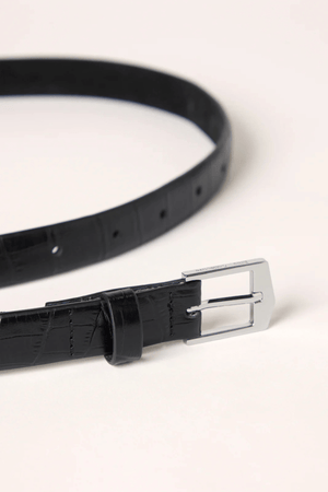 IDA BELT 2.0CM BLACK CROC