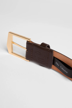 IDA BELT 3.5CM CHOCOLATE