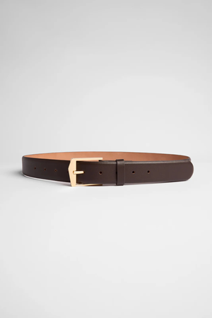 IDA BELT 3.5CM CHOCOLATE