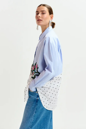 INDEPENDENCE SHIRT COMBO 1 PALE KINGS BLUE