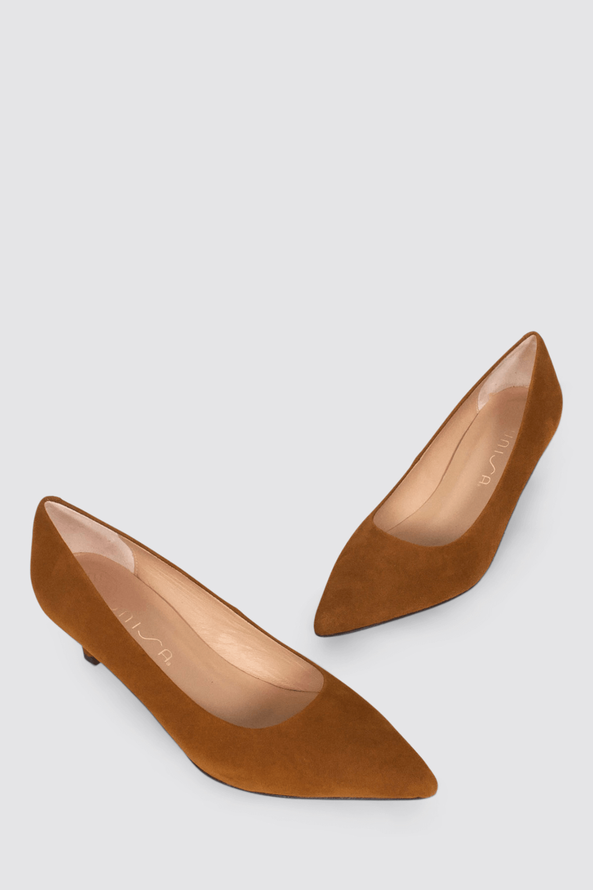 INDIRA KITTEN HEELS CUOIO BABY SUEDE