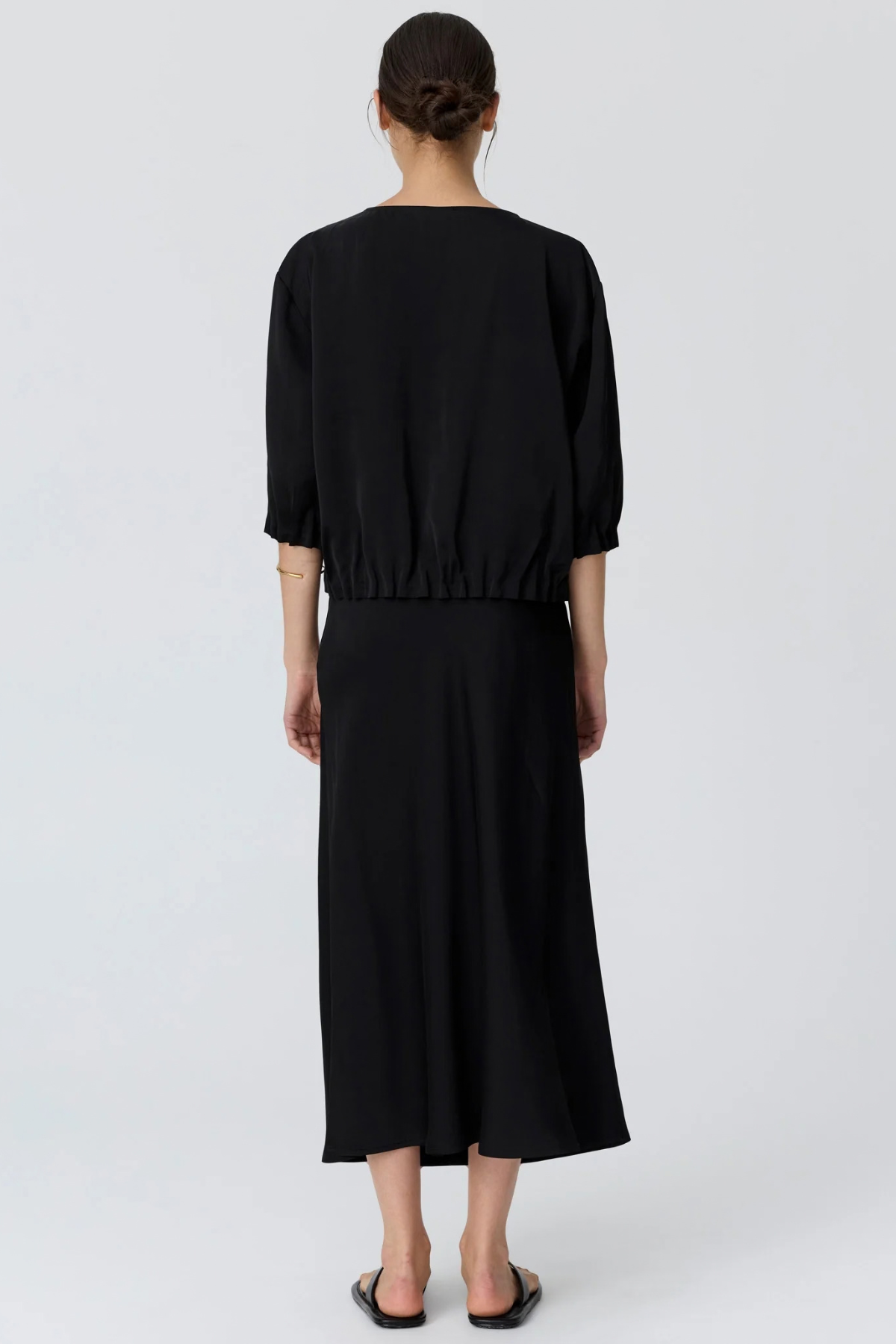 INNES BIAS SKIRT BLACK