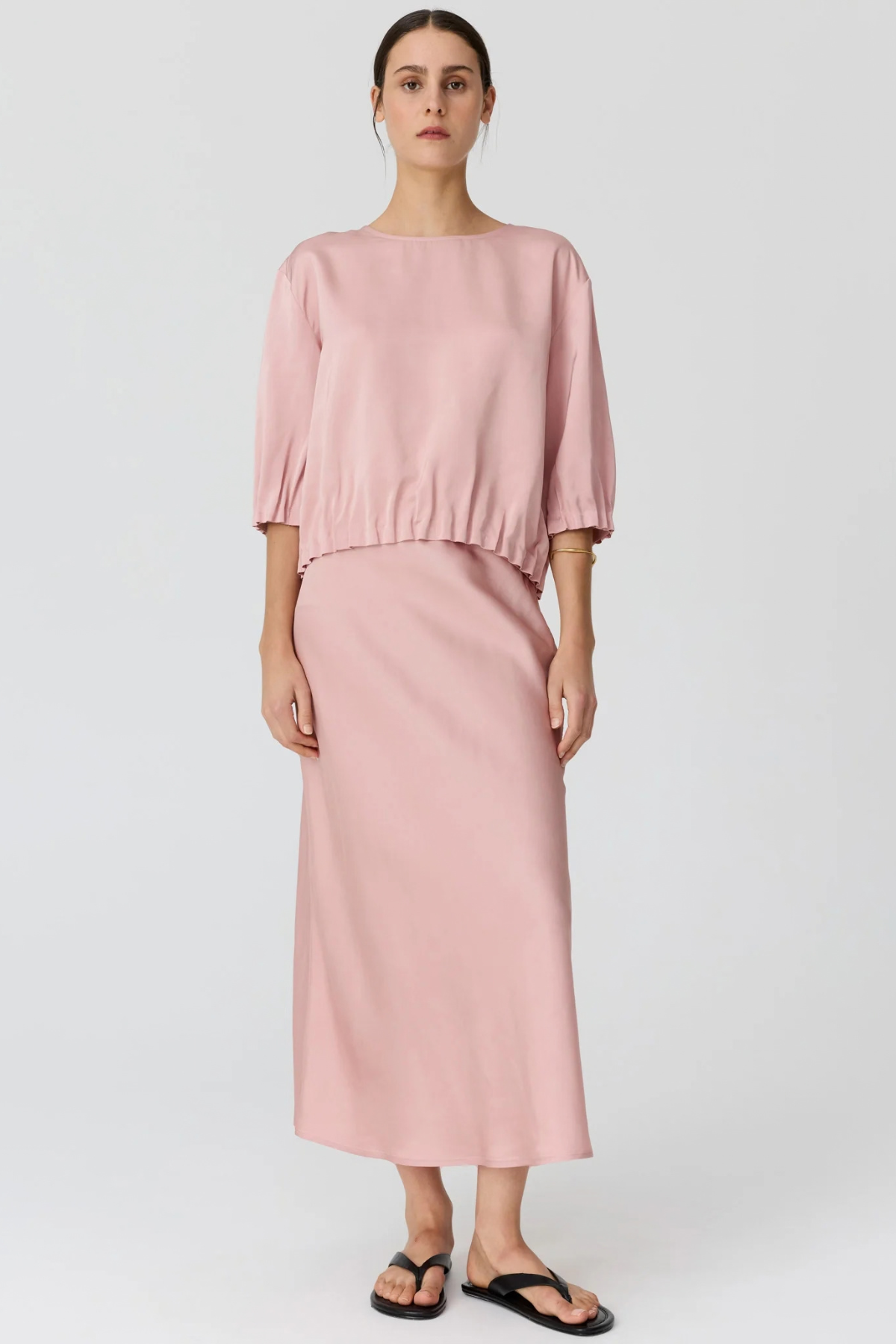 INNES BIAS SKIRT PINK