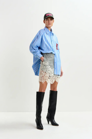 IPATCH SHIRT COMBO 2 PALE KINGS BLUE