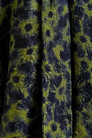 ISEBEL MIDI SKIRT DARK BLUE/KHAKI