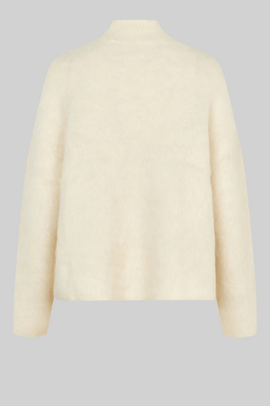 ISAKY KNIT T-NECK EGGNOG