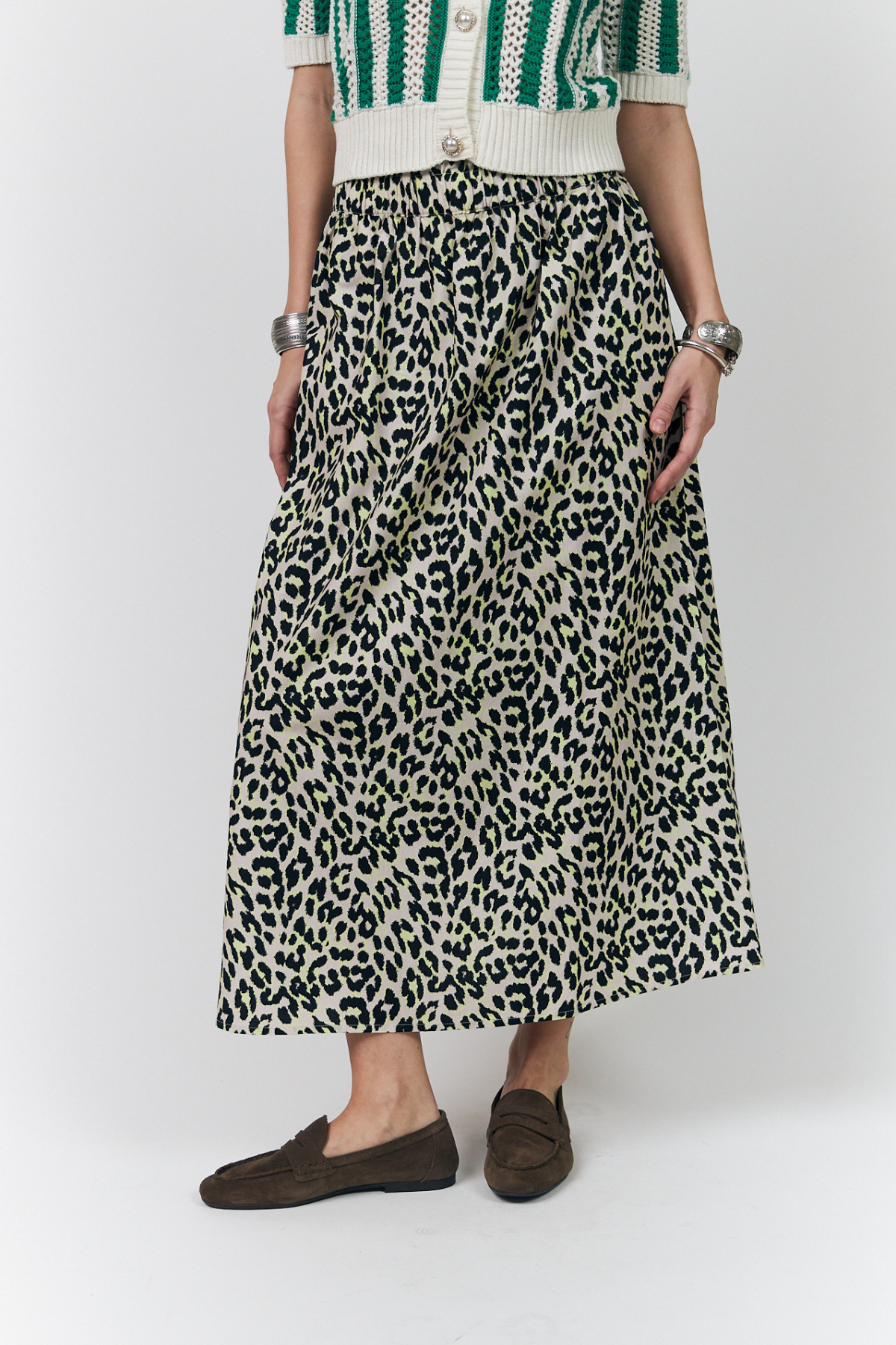ISLA MAXI SKIRT YELLOW