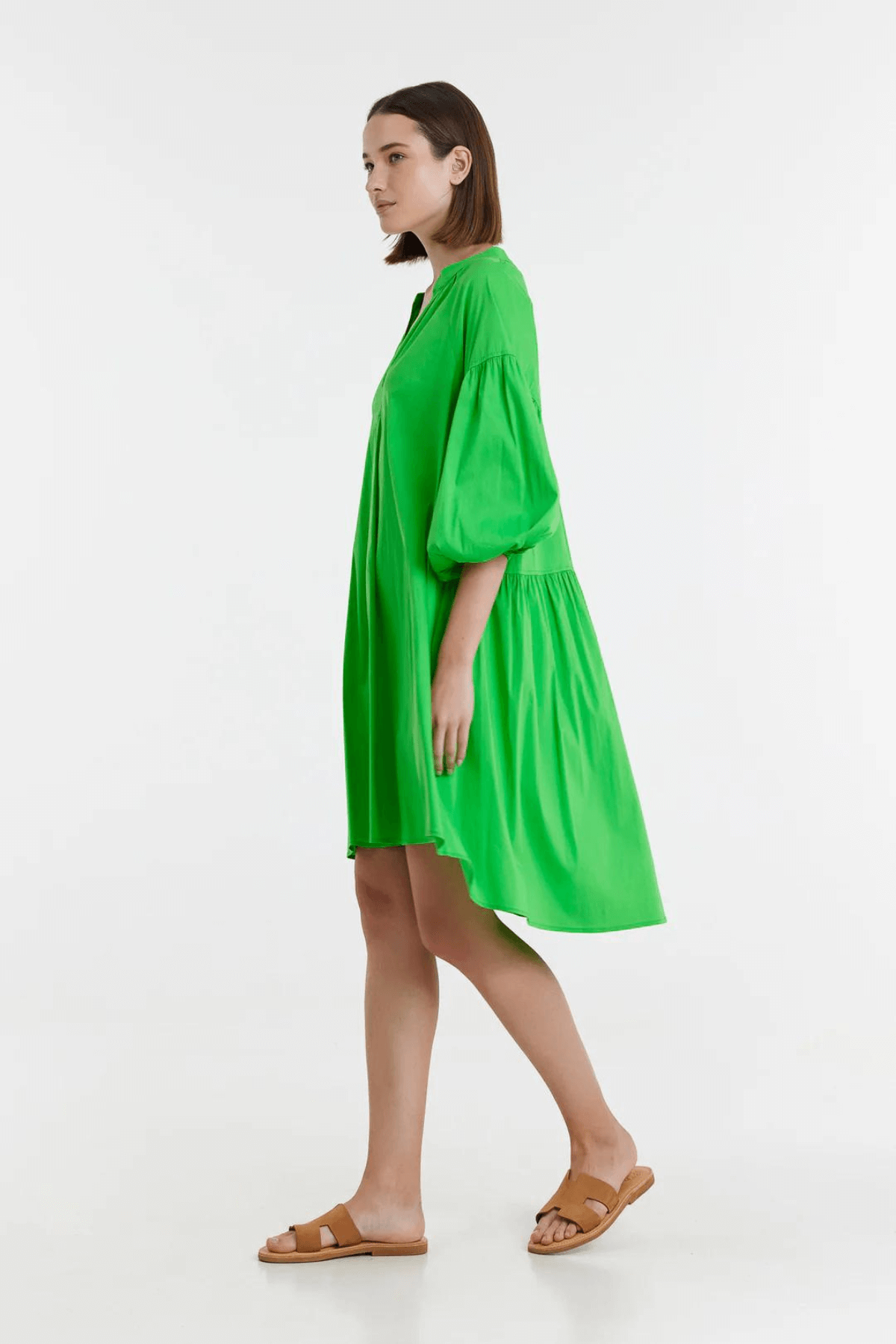 Devotion Twins Izoldi Dress Green | Dresses | Treasure Box - Treasure Box  by Biani NZ
