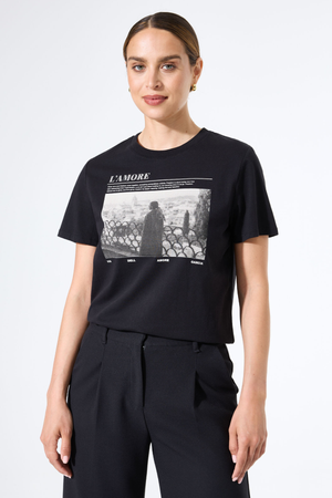 J50002 LADIES TSHIRT BLACK