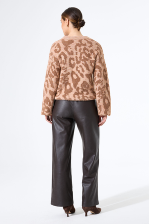 J50041 LADIES PULLOVER TEDDY BEAR