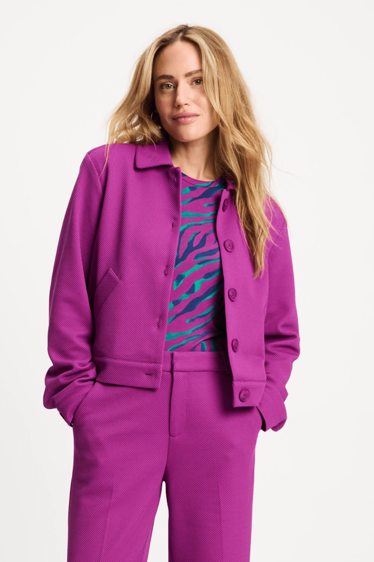 JACKET IRIS WILD PURPLE